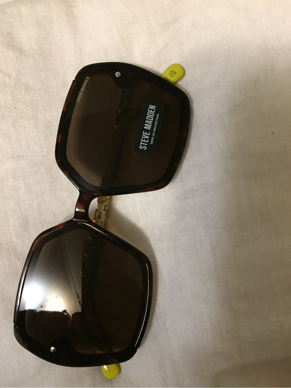 Steve Madden Tortoiseshell Frame with Brown Lenses Women's Sunglasses